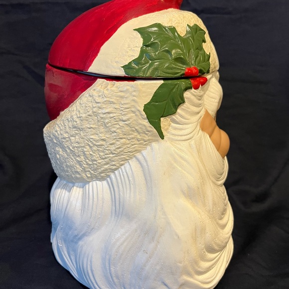 Vintage Large Santa Head Cookie Jar - Picture 2 of 8